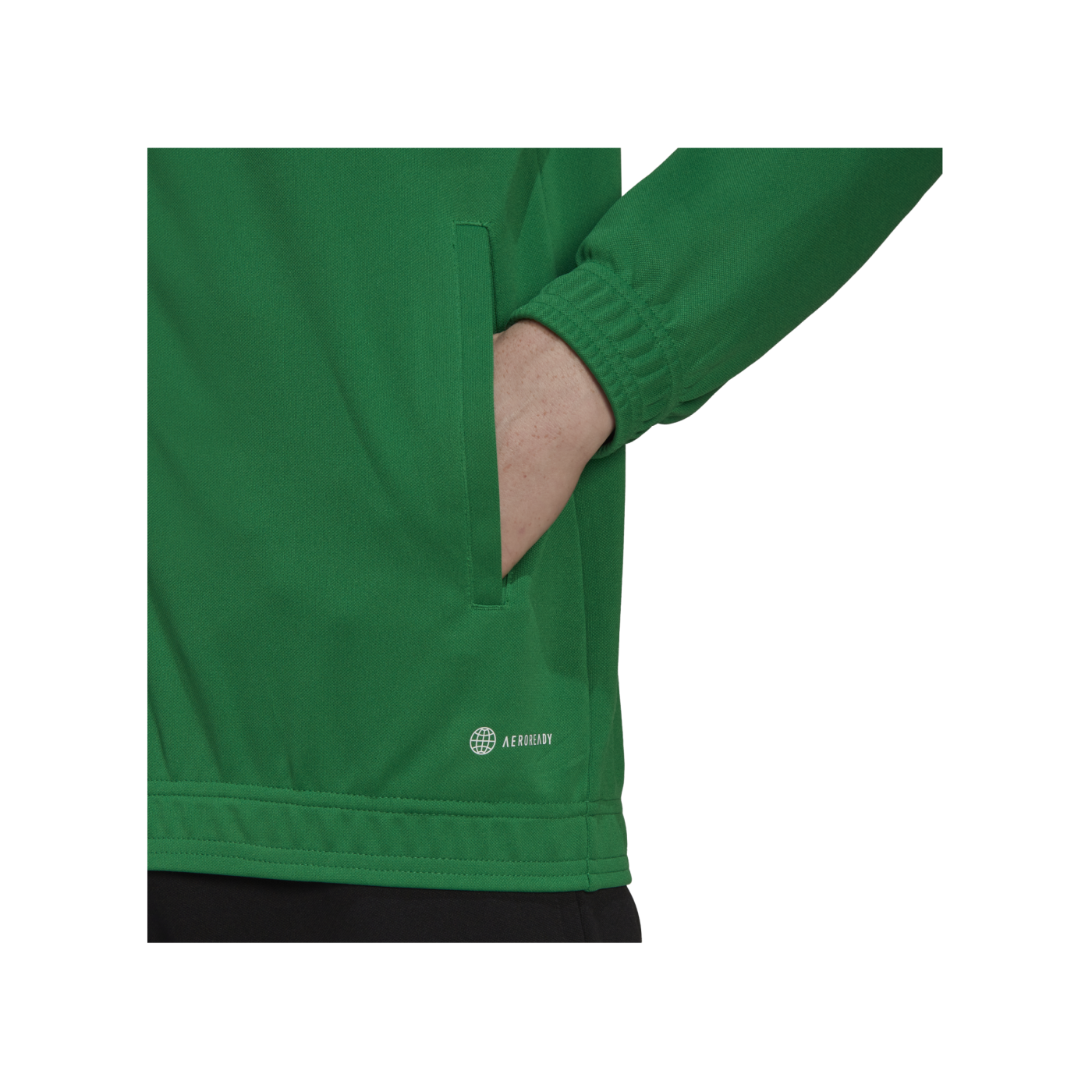 adidas Entrada 22 TK Trainingsjacke Grün Weiss