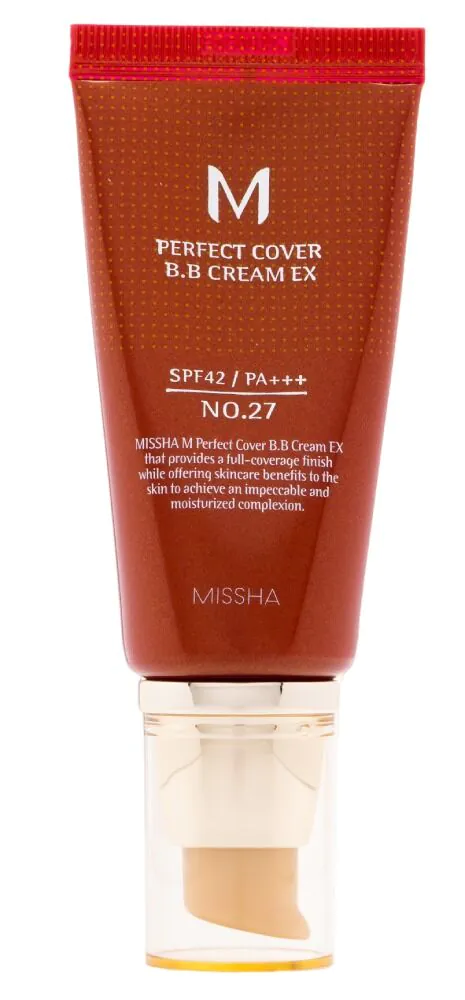 Missha M Perfect Cover BB krema SPF 42 PA+++ Honey Beige br. 27