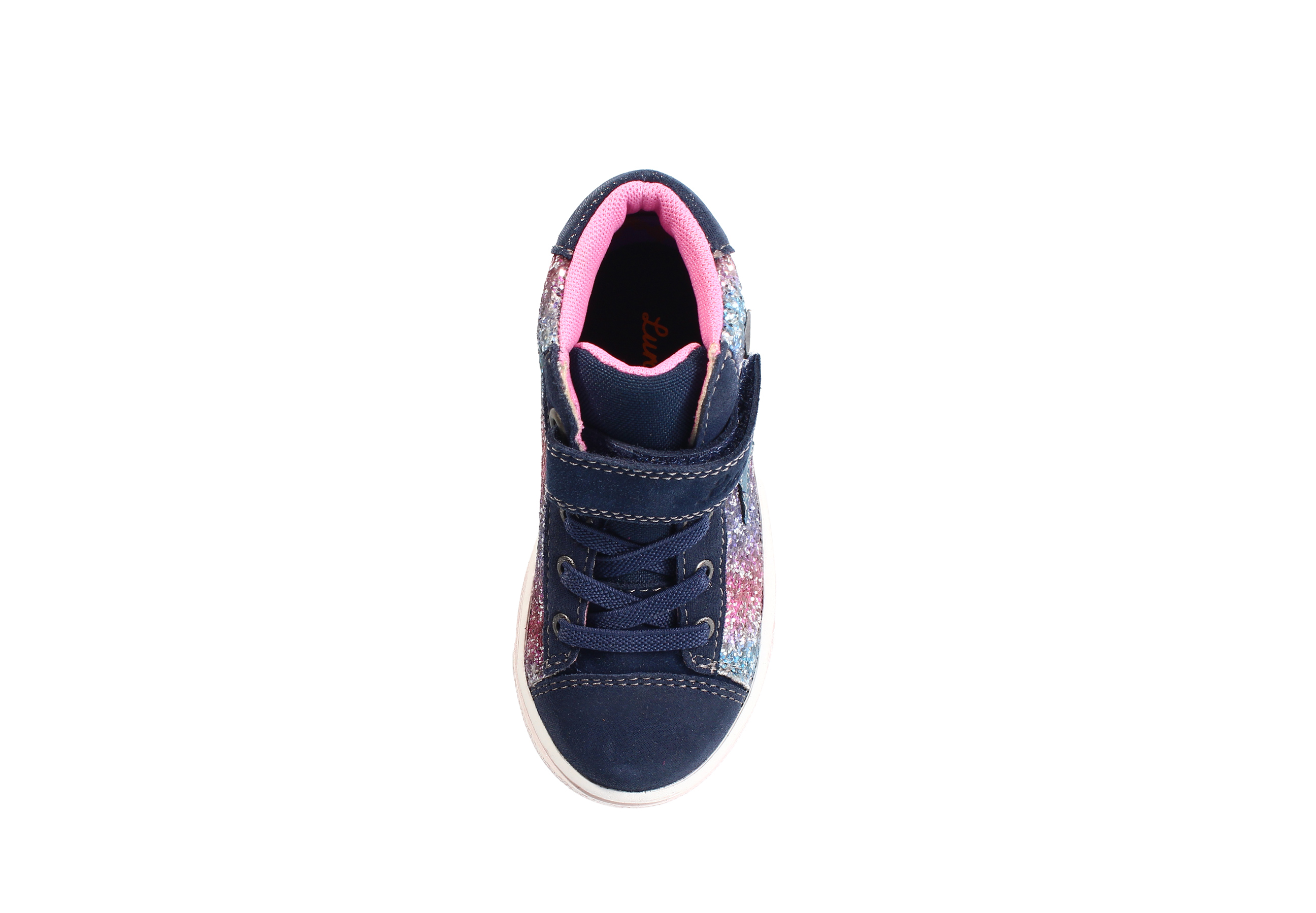 Lurchi Sneaker Sanna-TEX - navy-rainbow glitter