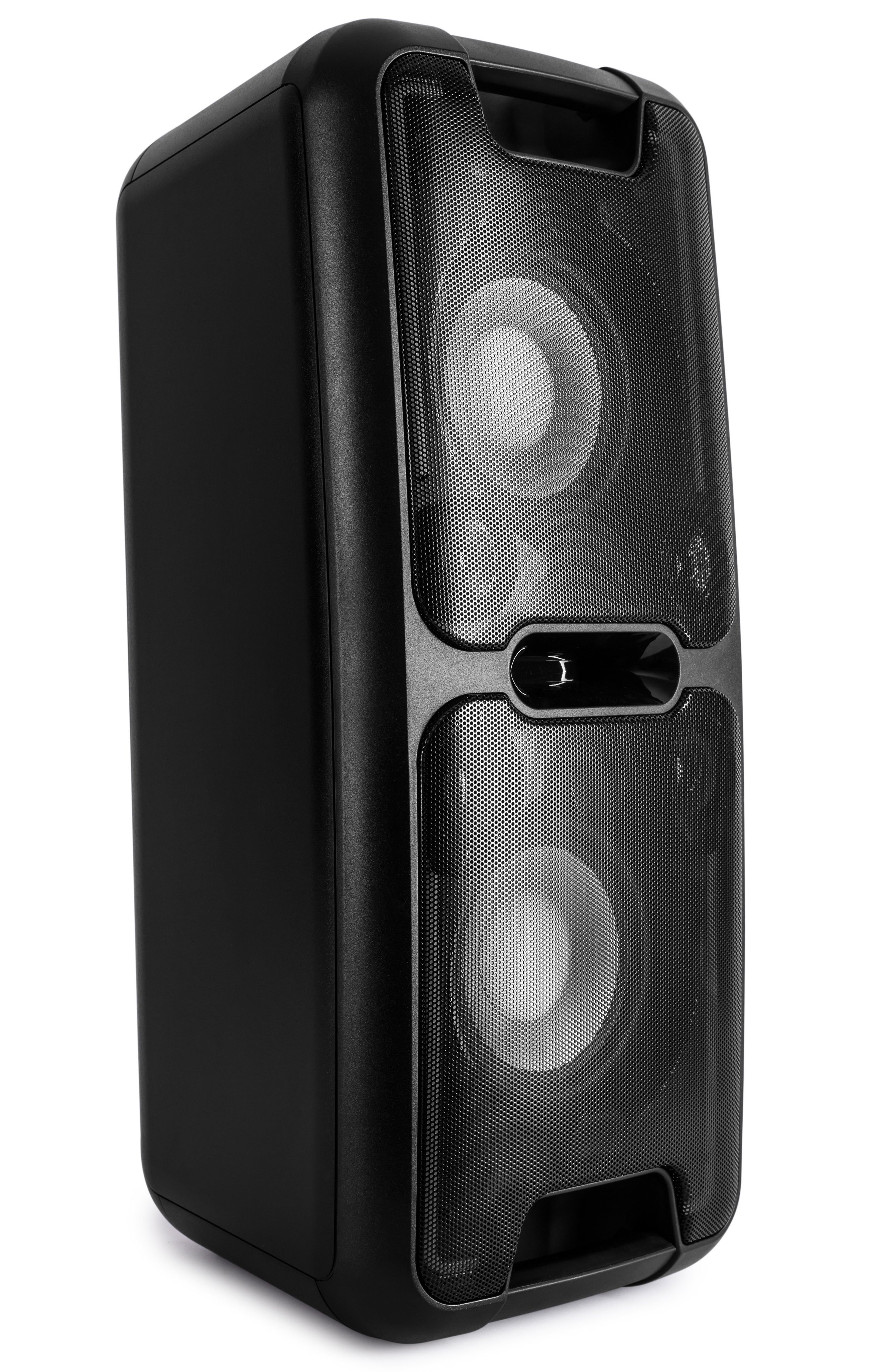Reflexion PS08BT mobiler Party Lautsprecher Party-Lautsprecher (Bluetooth, 480 W, mit Akku und Lichteffekten (Bluetooth, USB, AUX, Mikrofon, 480 Watt)
