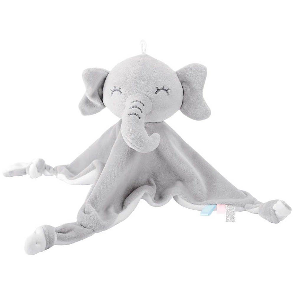 Runxizhou Schnuffeltuch Schmusetuch Elefant,Schnuffeltuch 0+ Monaten Kuscheltuch, (1-tlg)