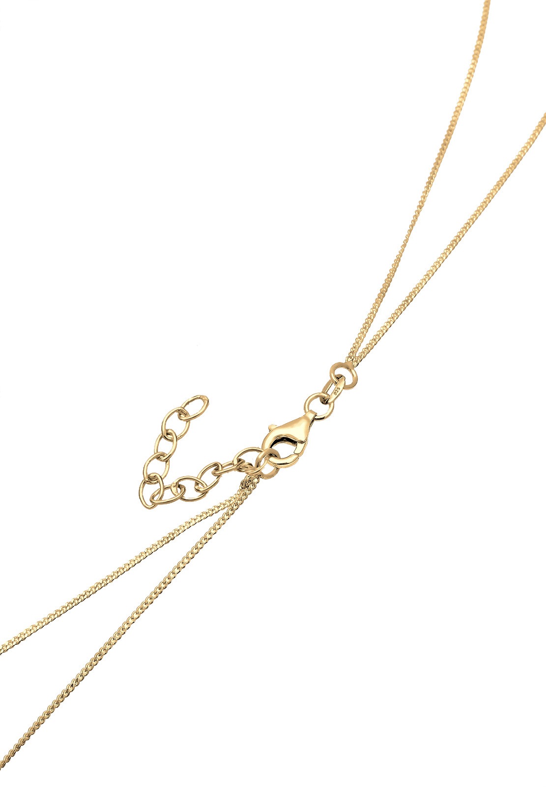 Pannolini minimalisti con girocollo da donna Elli - (925/1000) Argento