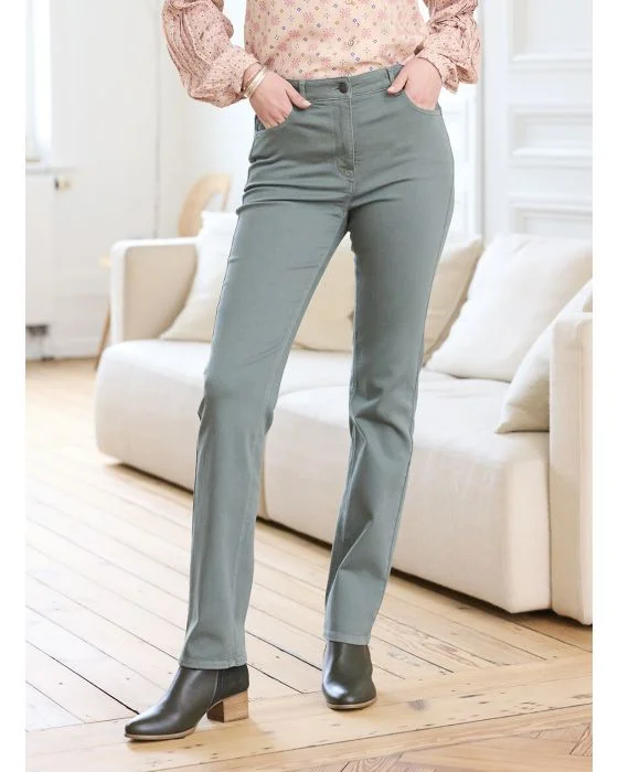 Jean coupe droite, 2 statures Perfect Fit by Damart