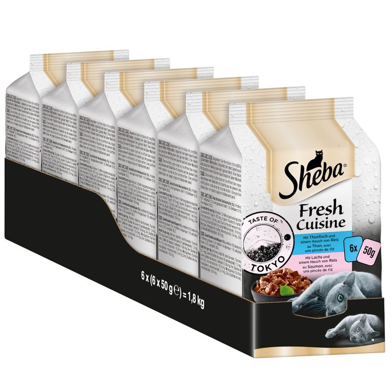 Sheba Fresh Cuisine Taste of Tokyo Thunfisch & Lachs | bitiba %