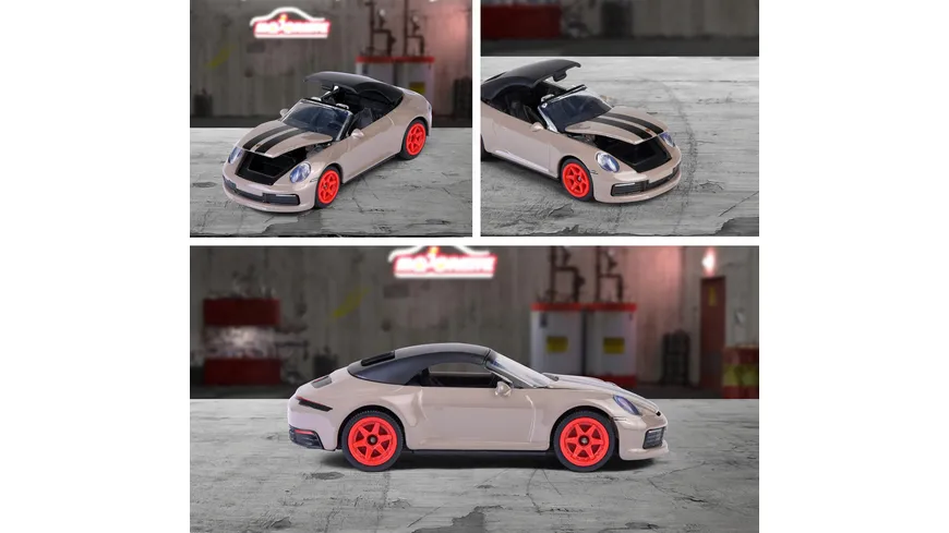 Majorette - Prem. Porsche 911 Carrera S Cabriolet