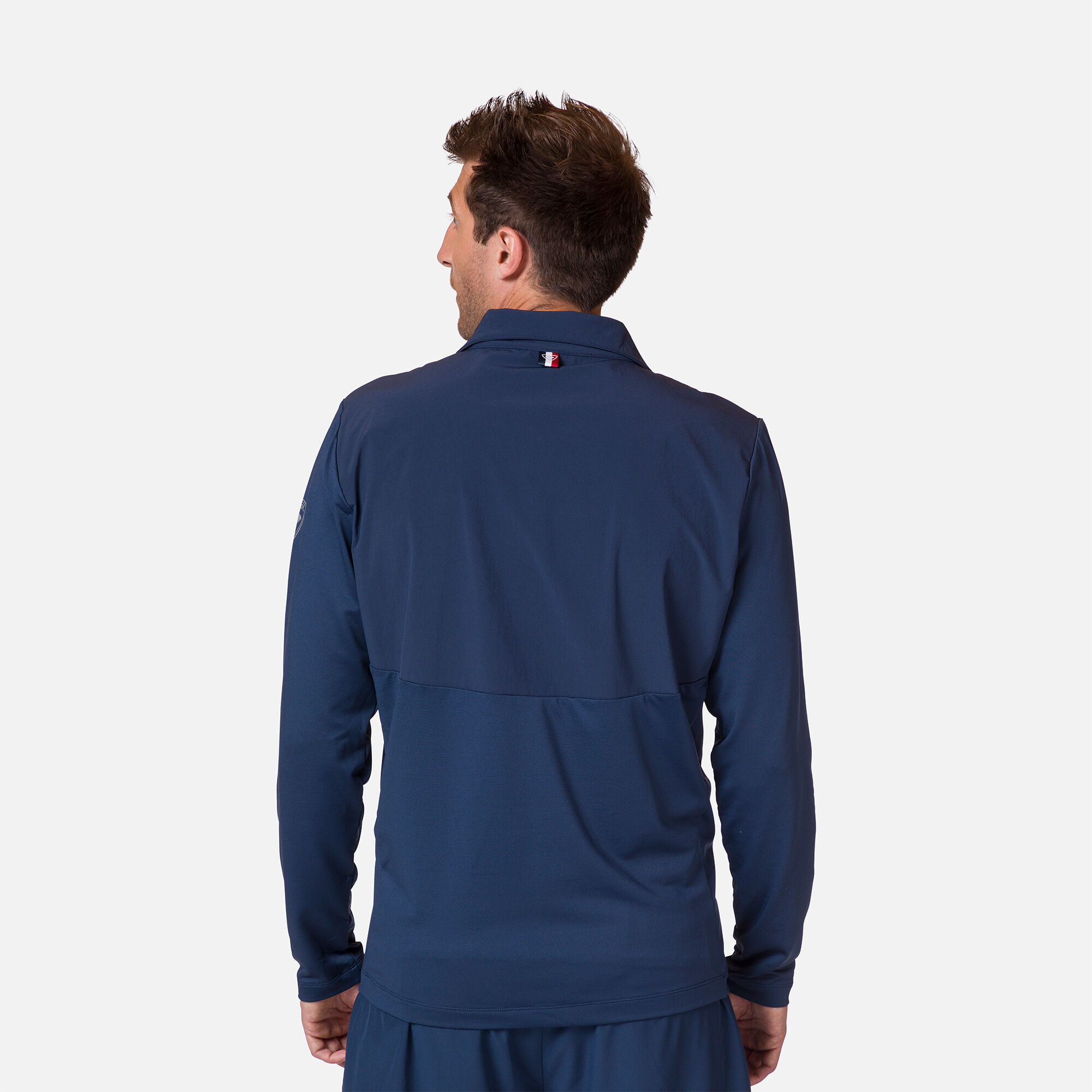 Couche intermédiaire semi-zippé homme