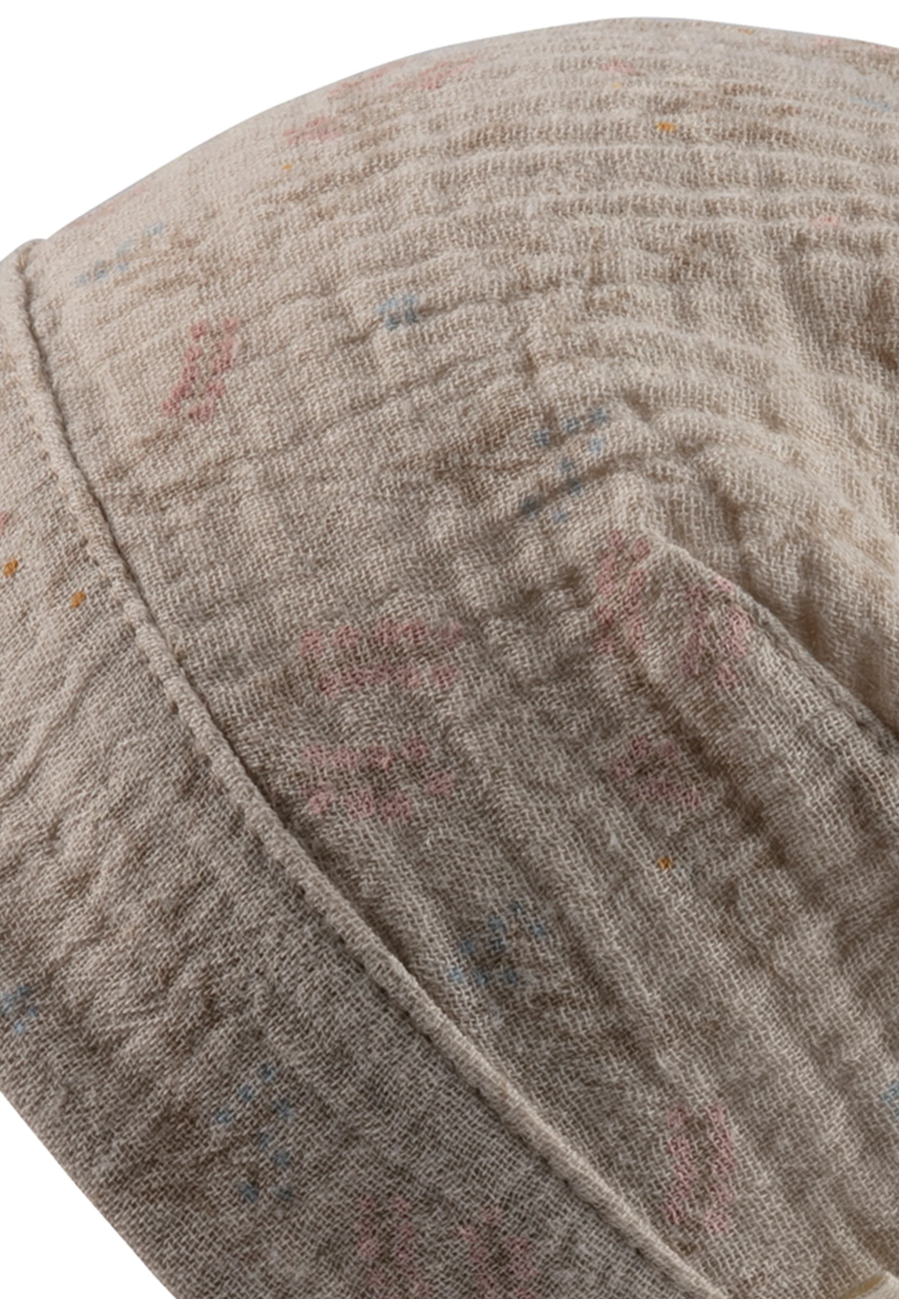 Kopftuch bedruckt mit floralem Muster in beige