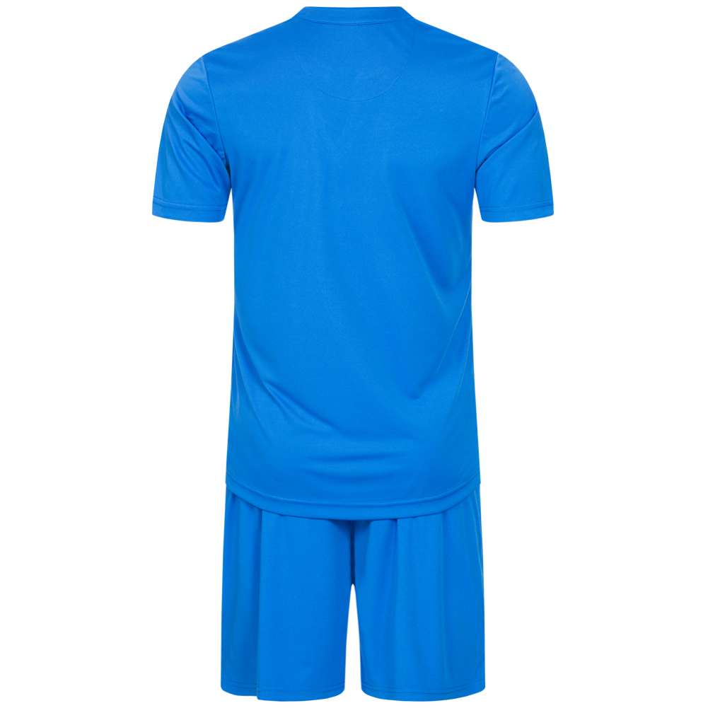 Zeus x Sportspar.de Legend Fußball Set Trikot mit Shorts royal