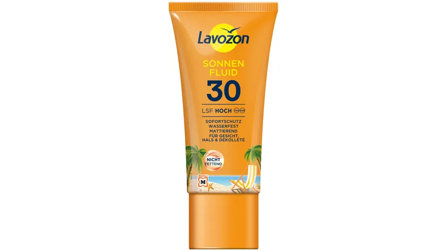 LAVOZON Sonnenschutz Face Fluid LSF 30 50 ml