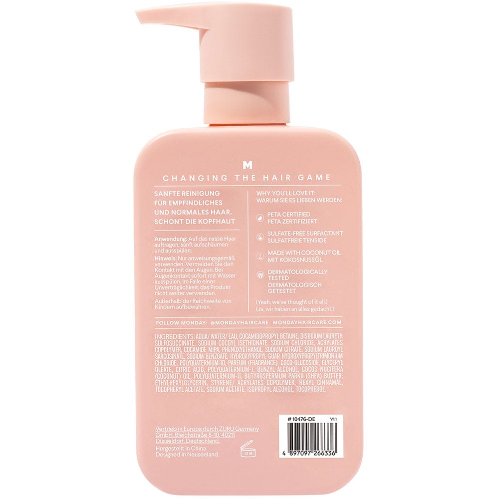 MONDAY Haircare Gentle Shampoo 350 ml