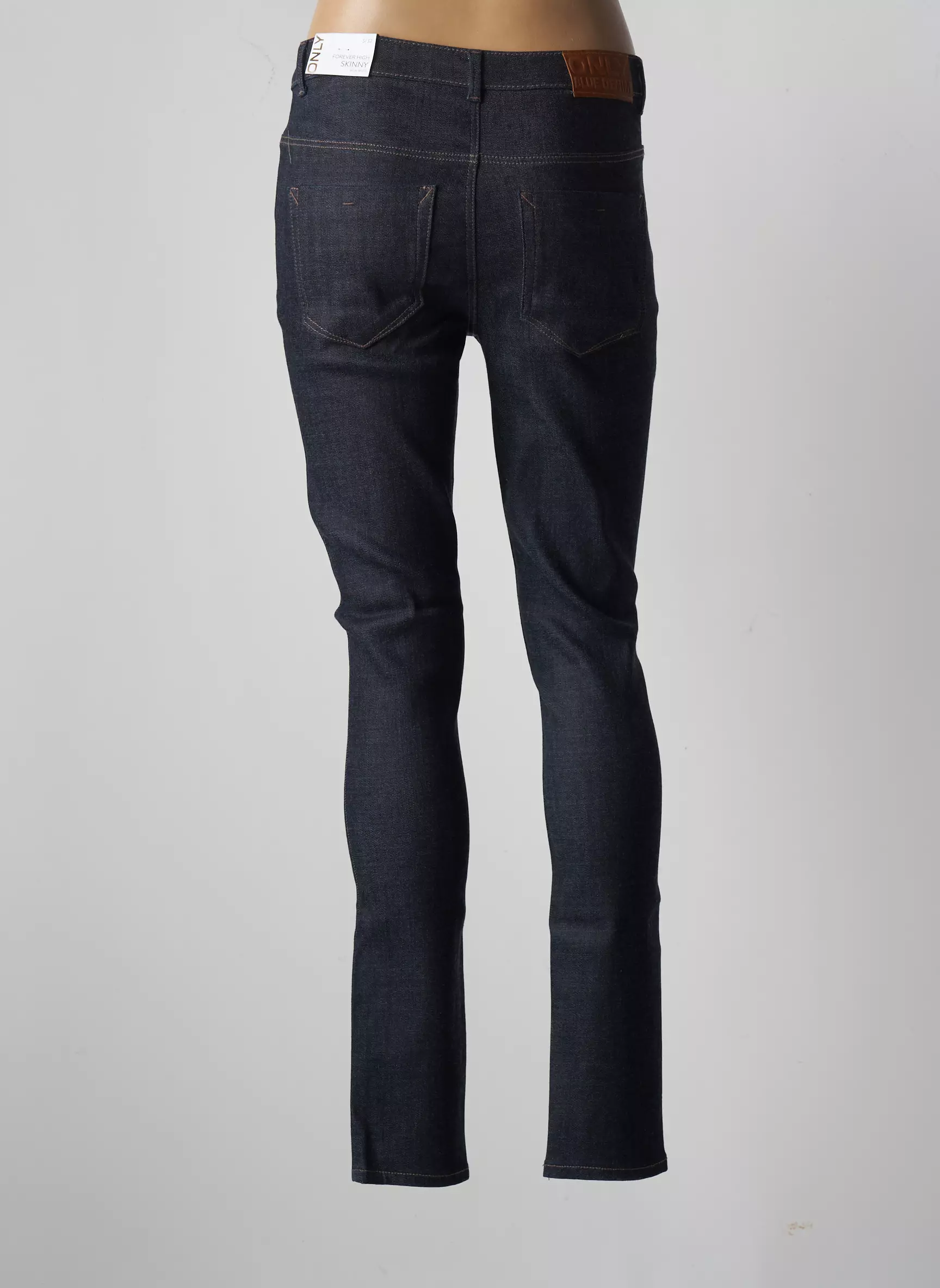 Only Jeans Skinny Femme couleur bleu