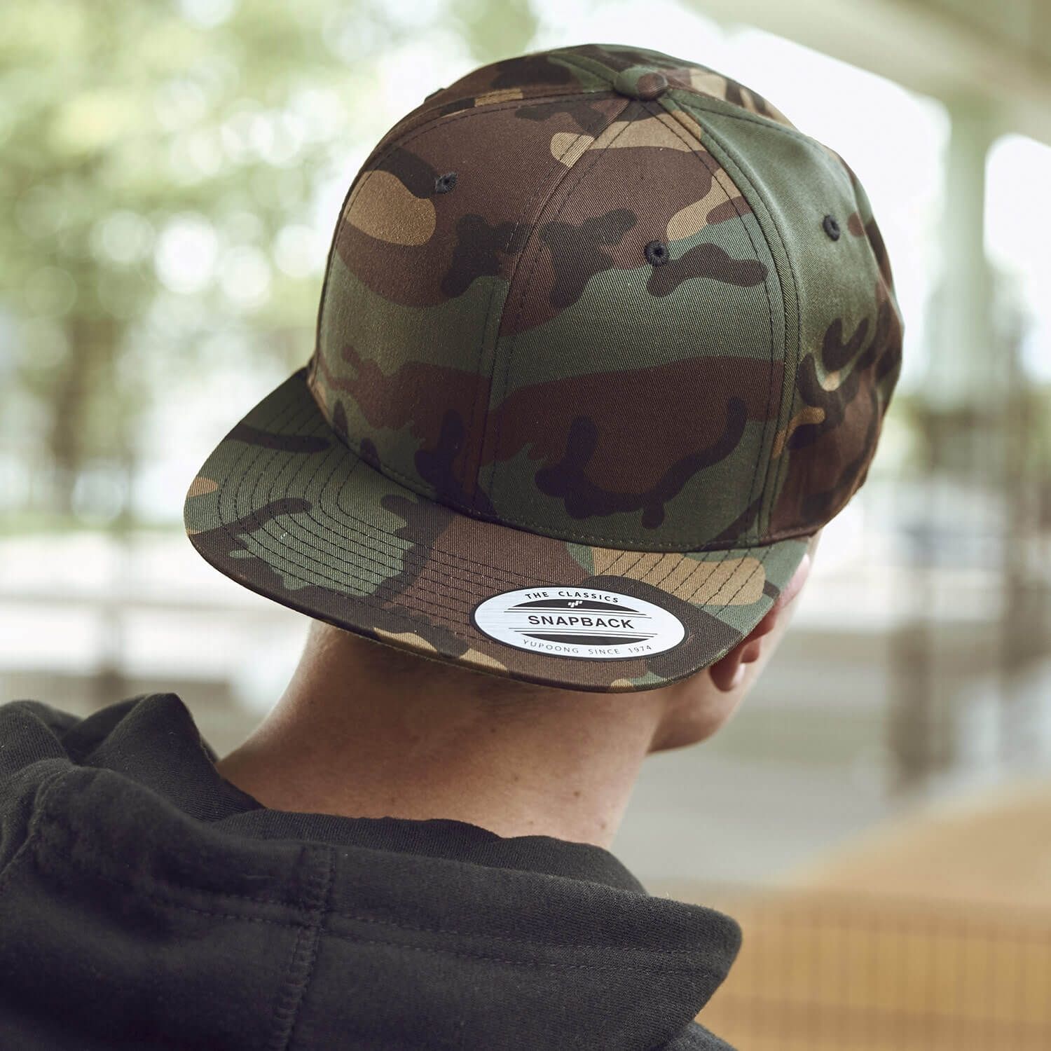 Camo Classic Snapback Cap