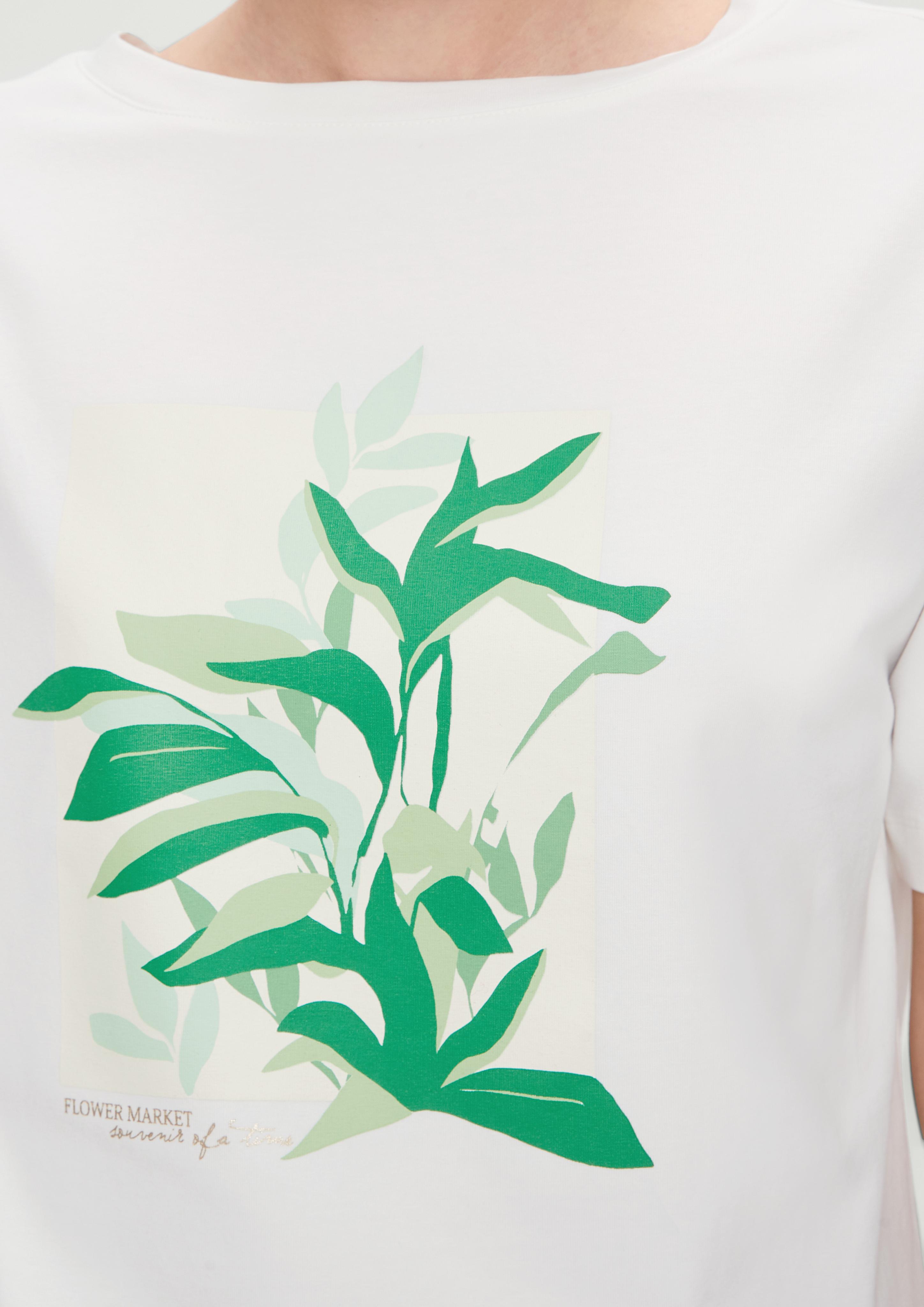 T-Shirt mit Front-Print  2138801-02D1