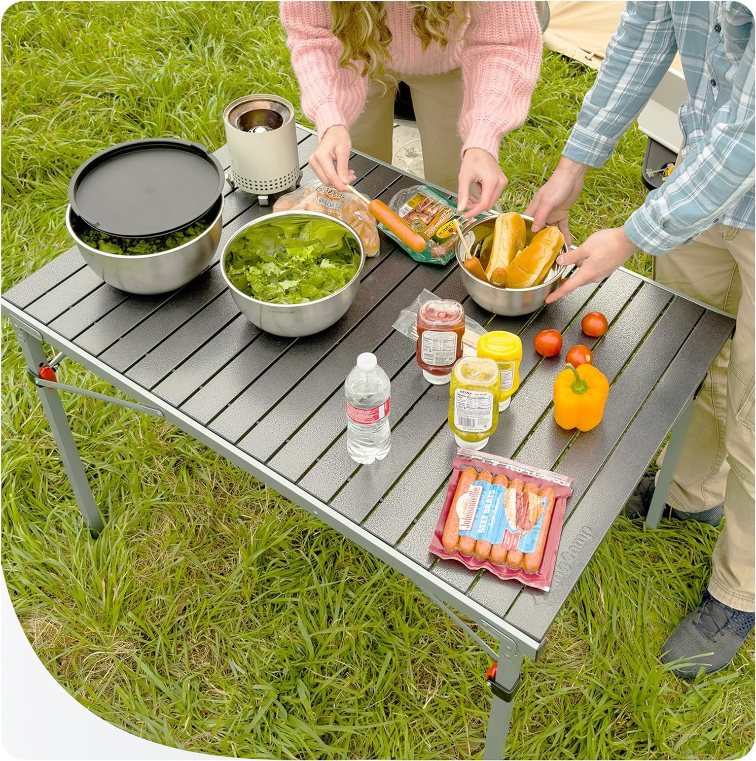 KingCamp 107 x 70 Campingtisch