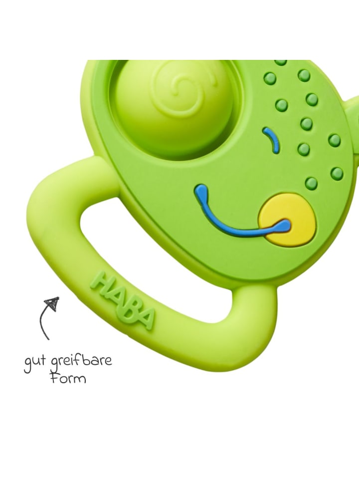 Haba Silikon-Beißring / Greifling Plopp-Frosch in gruen günstig kaufen onesize