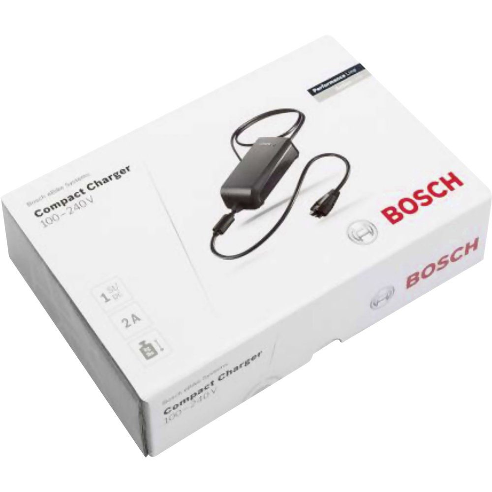BOSCH Bosch Compact-Charger E-Bike-Akku Ladegerät 230 V Passend für Marke E-Bike Akku