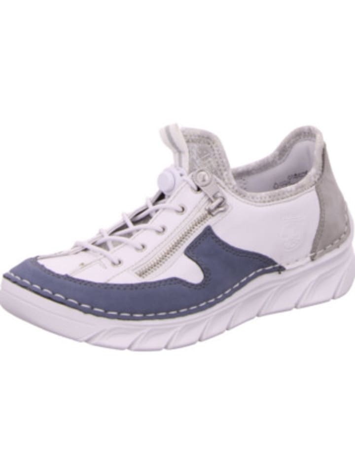 rieker Freizeit Schnürer für Damen in weiß in weiß günstig kaufen