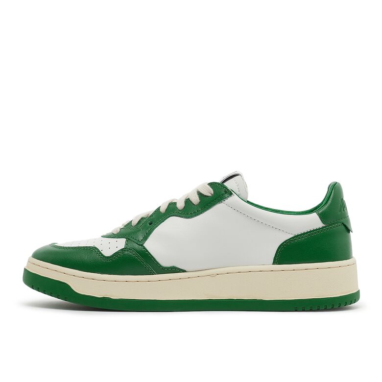 Autry 01 Low WB03 white/green