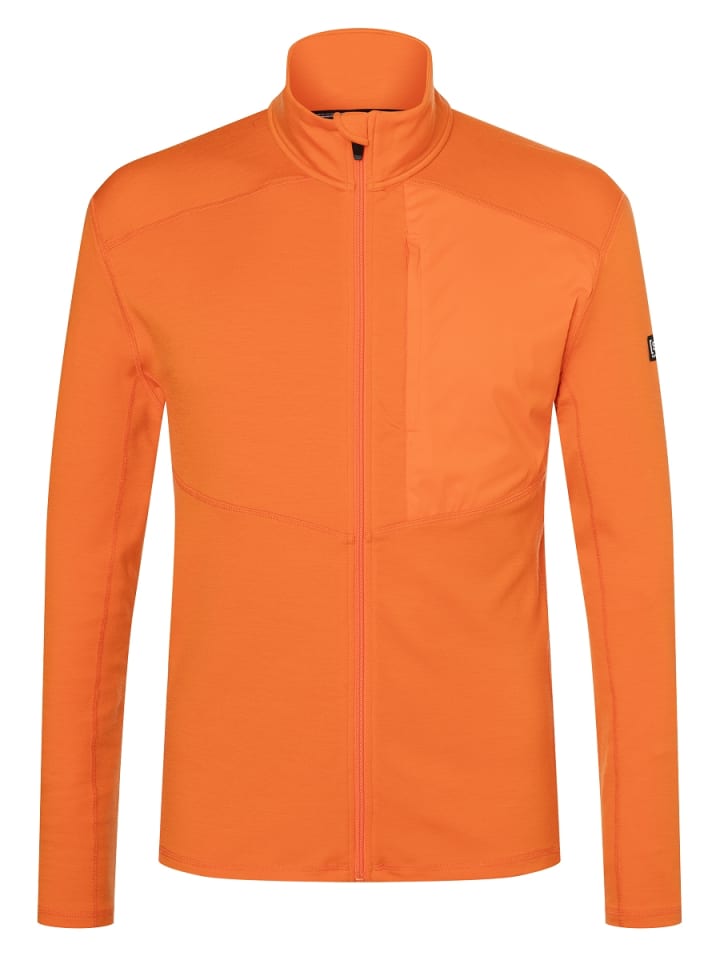 super.natural Merino Hoodie M ALPINE TECHNO in orange günstig kaufen