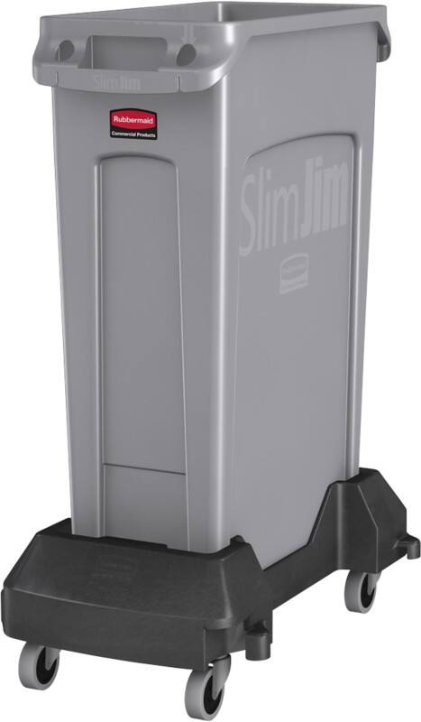 Rubbermaid Papierkorb Polyethylen 87 L 27,9 (B) x 55,8 (T) x 76,2 (H) cm Grau