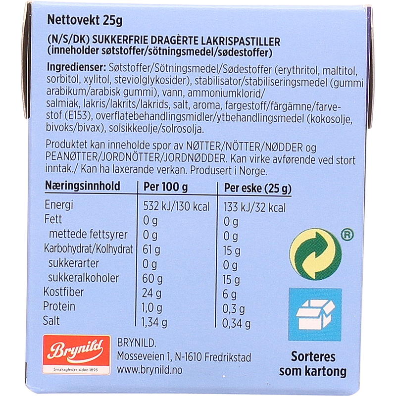 Dent Dent Crush 25 g Salty licorice