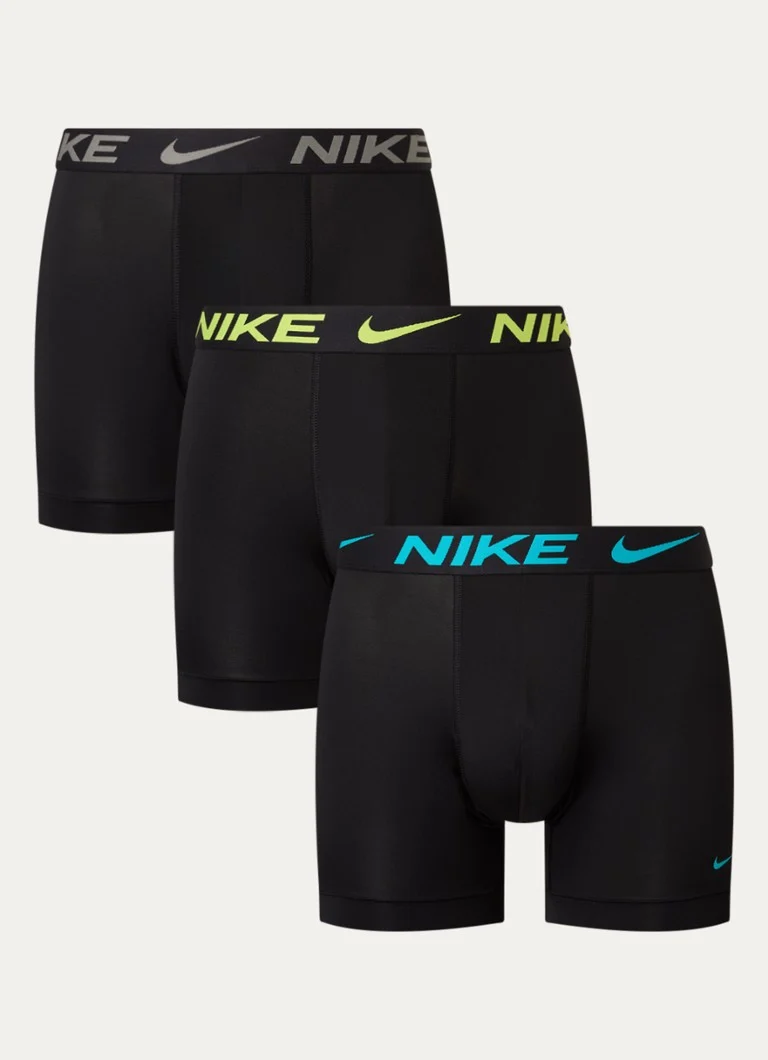 Bokserki Nike Essential Micro 3-Pack z taśmą z logo
