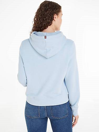 TOMMY HILFIGER Damen Sweatshirt 1985 RLX MINI CORP LOGO HOODIE