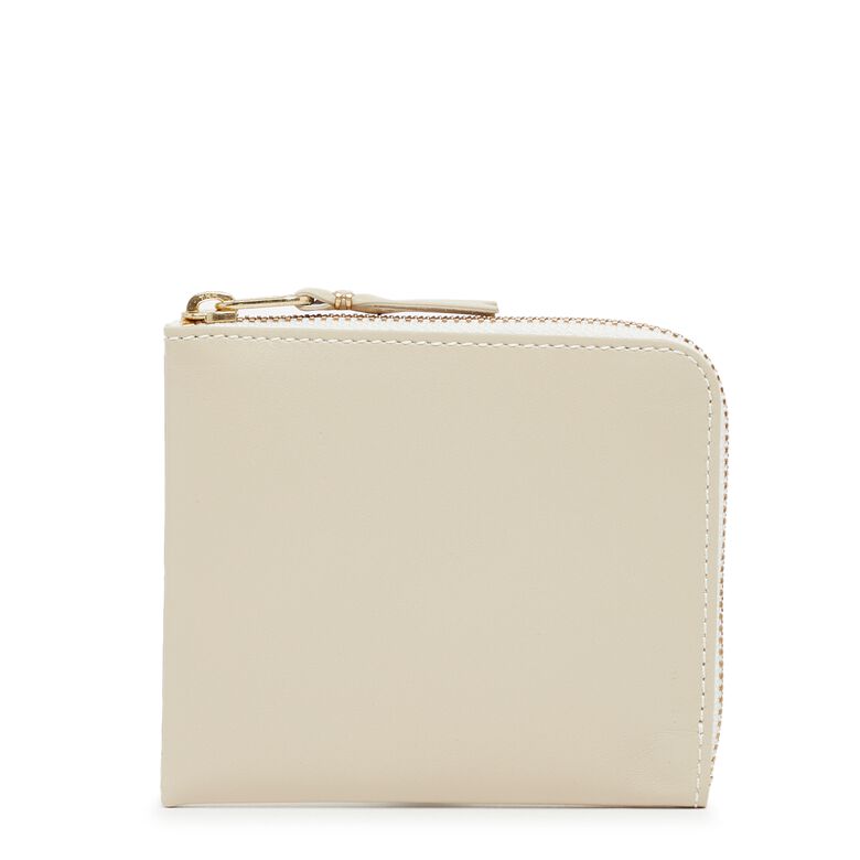 Comme des Garcons Wallet Classic Leather Line off white