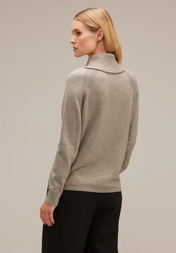 Street One Pullover mit Rollkragen