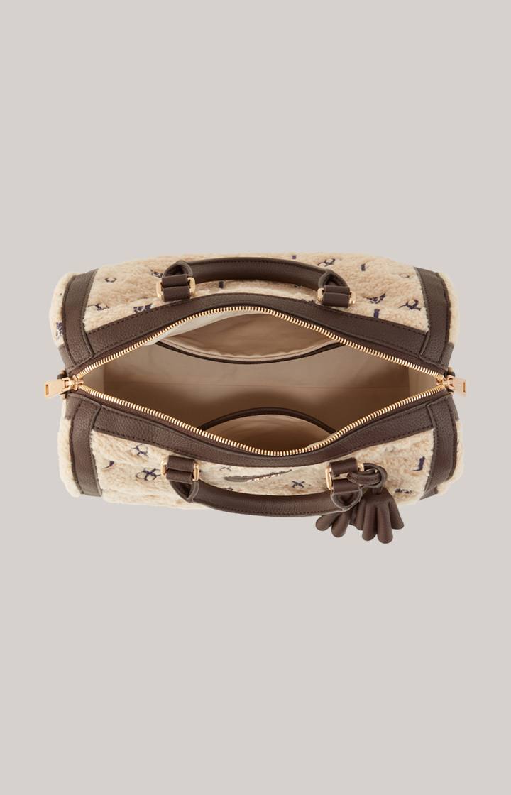 Handtasche Decoro Peluche Aurora in Beige