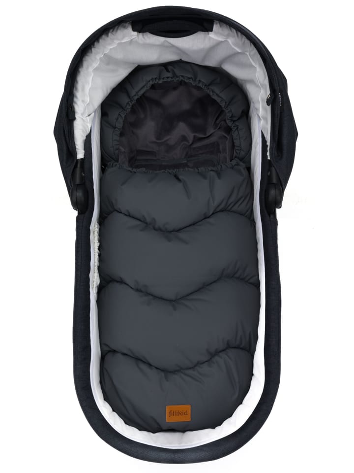 fillikid Winterfußsack Nuptse Exklusiv in Grau günstig kaufen onesize