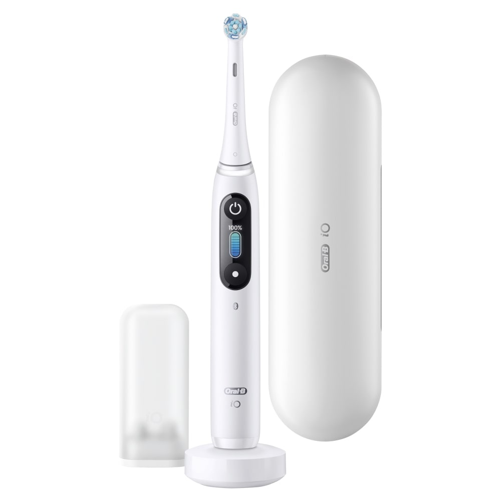 oral-b ORAL B iO BAD ELECT. iO 8n - Blanc BROSSES A DENTS ELECTRIQUES RECHARGEABLES