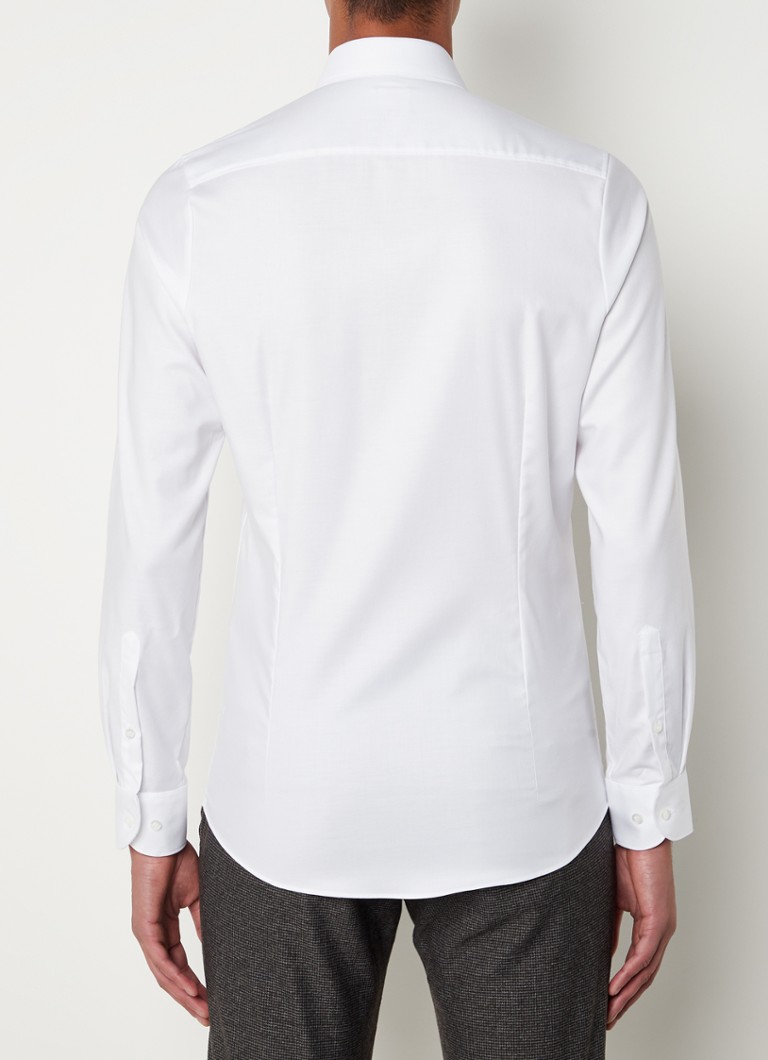 Olymp Level Five cotton body fit shirt