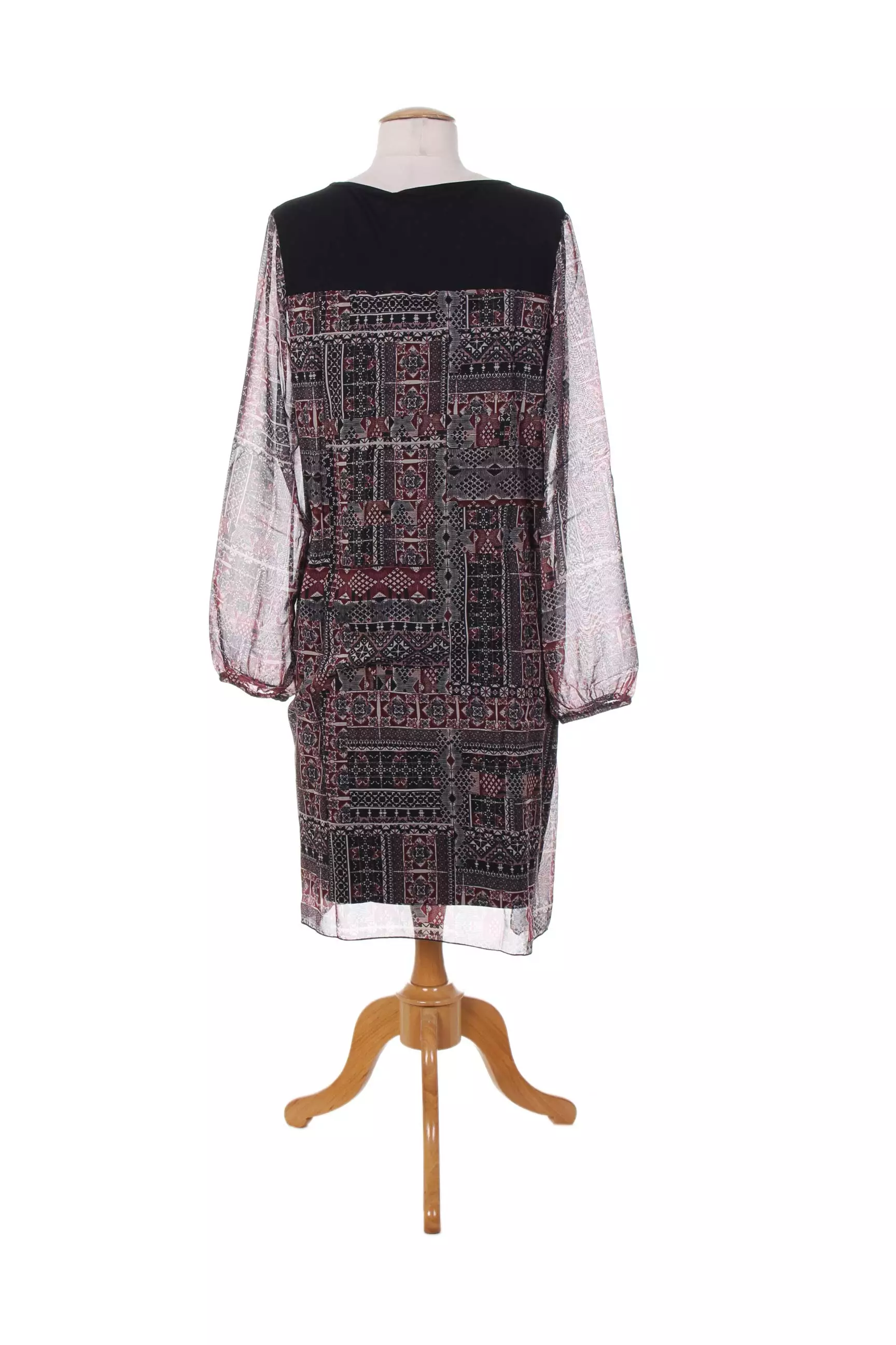 Maloka Robes Mi Longues Femme couleur noir