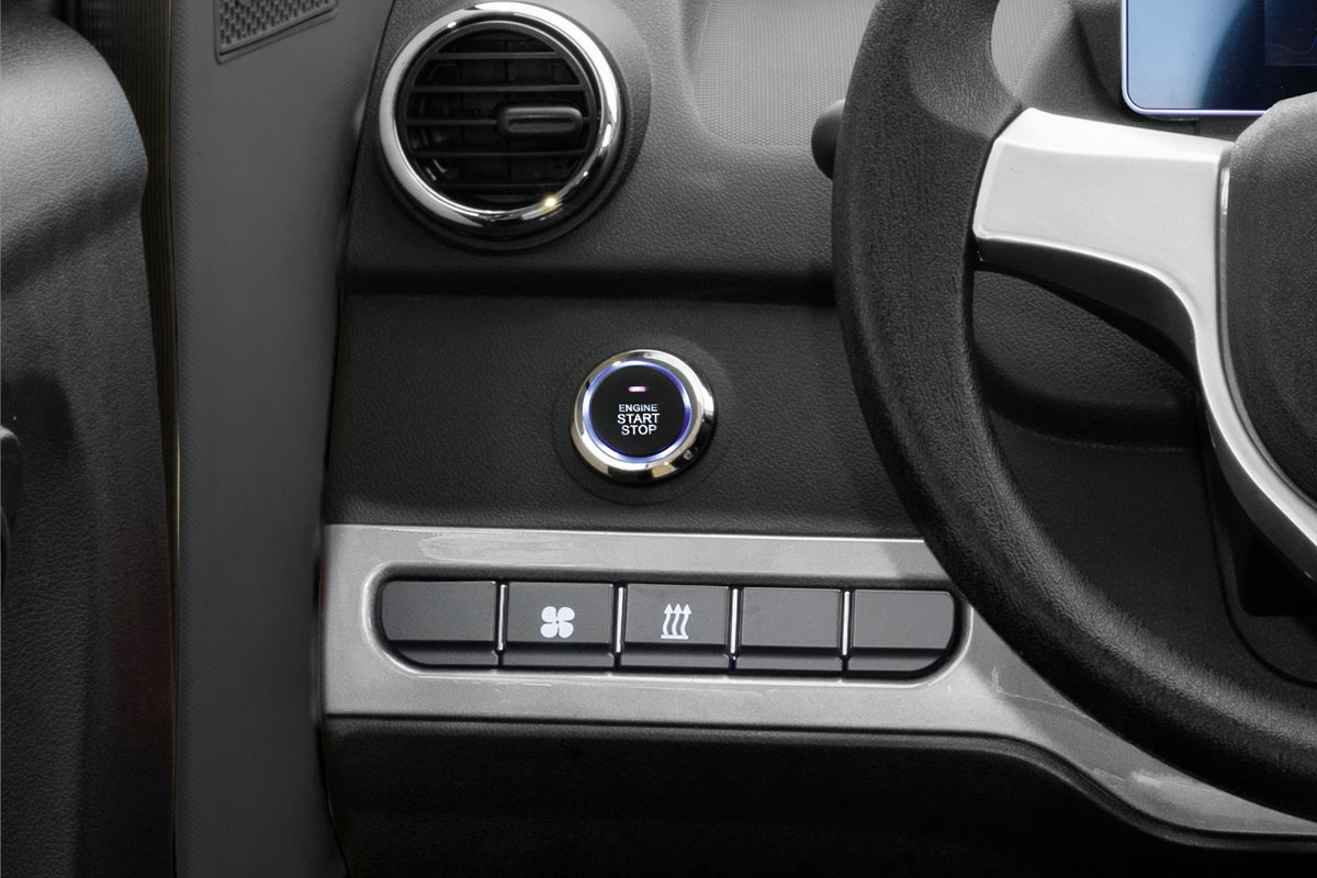 Econelo Elekrokabinenroller, Miniauto, E Mobil 2000 Watt Motor, 45 km/h NELO 4.3 Silber