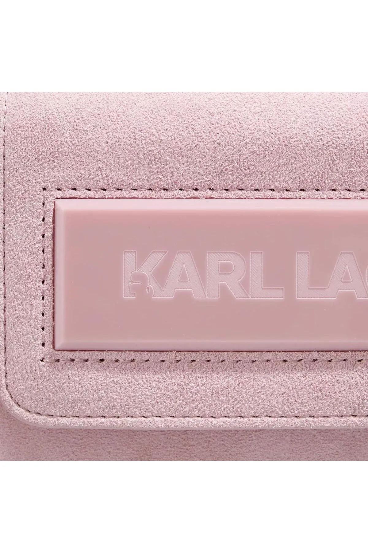 Karl Lagerfeld  Essential K Sm Flap Shb Sued Pink Mist