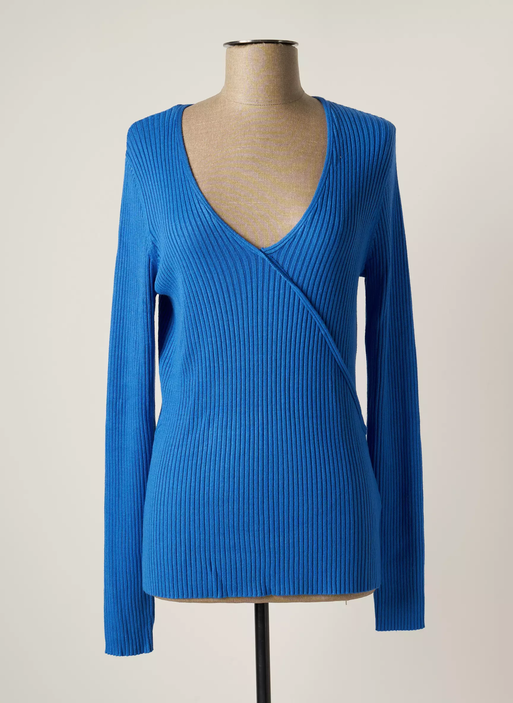 Julie Guerlande Pulls Femme couleur bleu