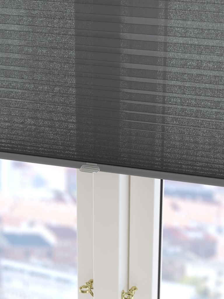 HOVDEN Pleated blinds HOVDEN 80x160cm grey cordless
