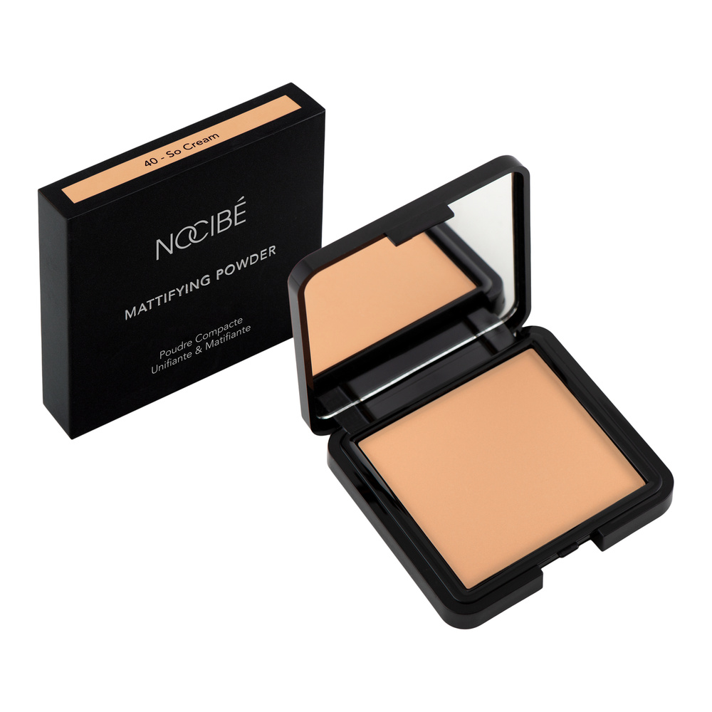Nocibé Mattifying powder Poudre compacte Unifiante&matifiante