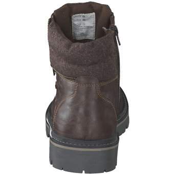 s.Oliver Schnürstiefelette in braun