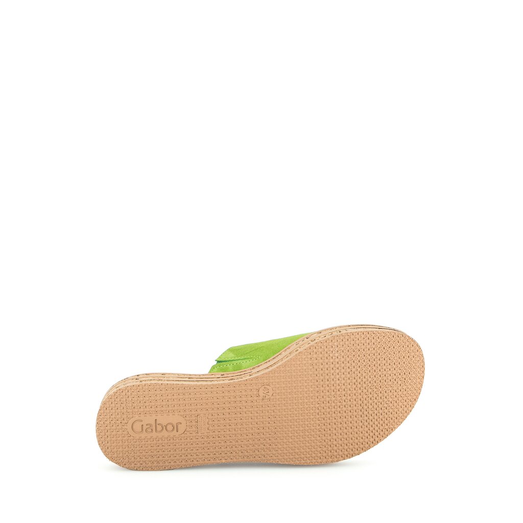Gabor fashion Pantolette grün