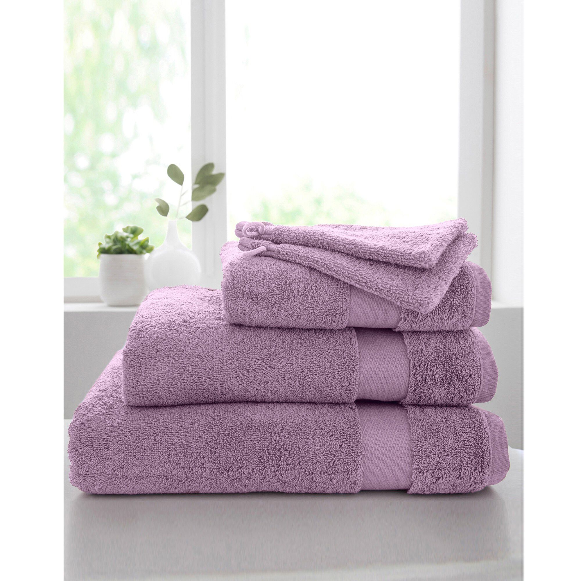 Éponge unie coton modal 500 g/m²