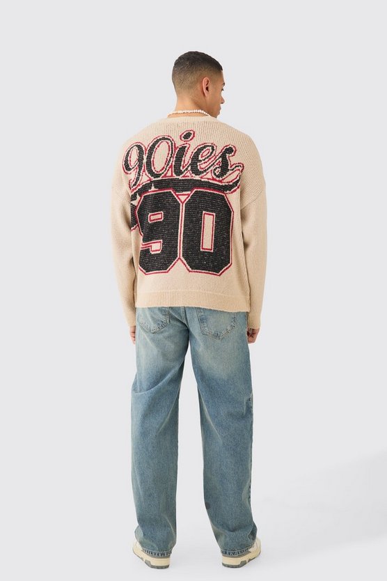 Kastiger Oversize Strick-Cardigan