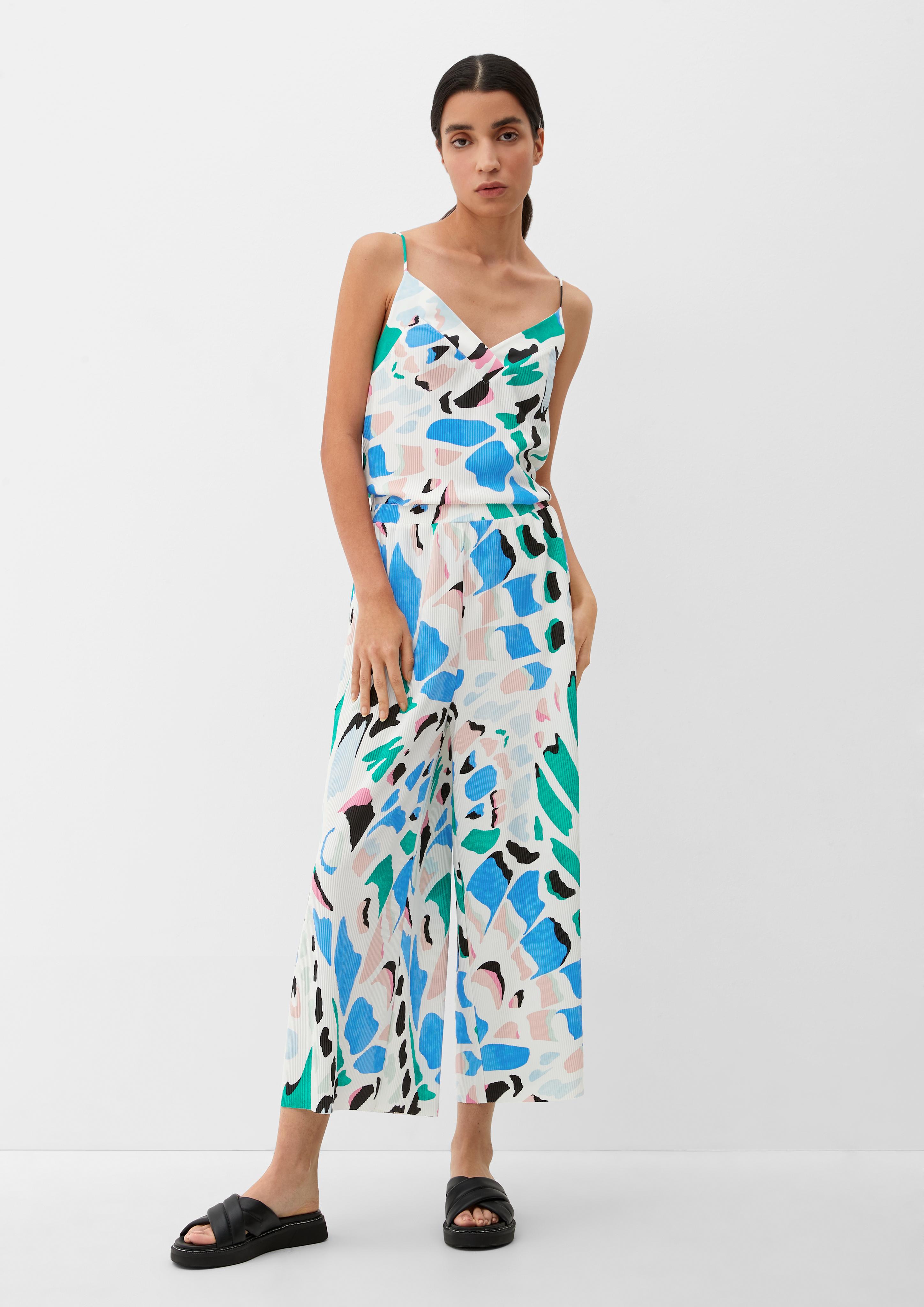 Regular: Culotte mit Allover-Print  2130699-02A0