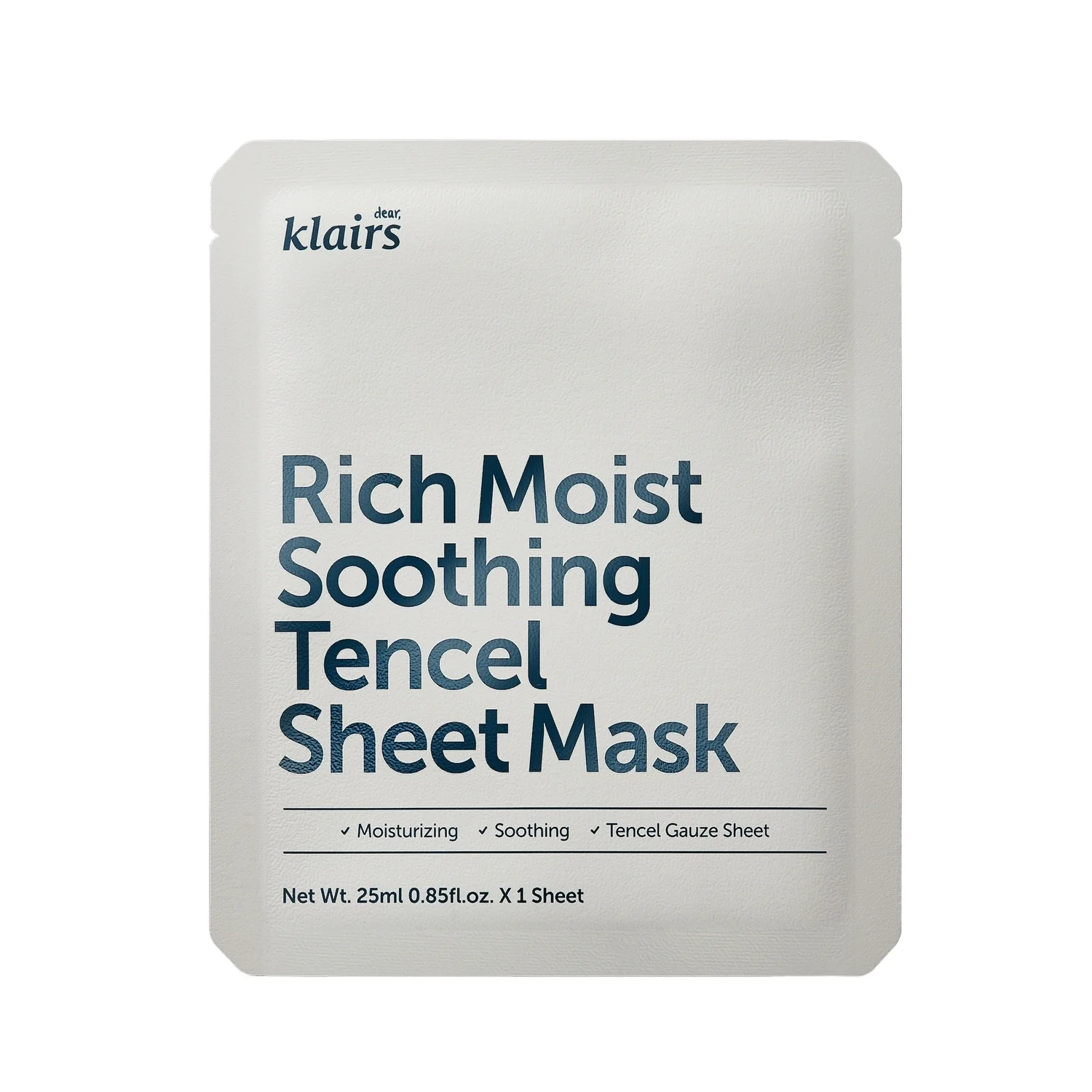 Sheet Mask Rich Moist Soothing Tencel Sheet Mask - Hidratantna maska za lice