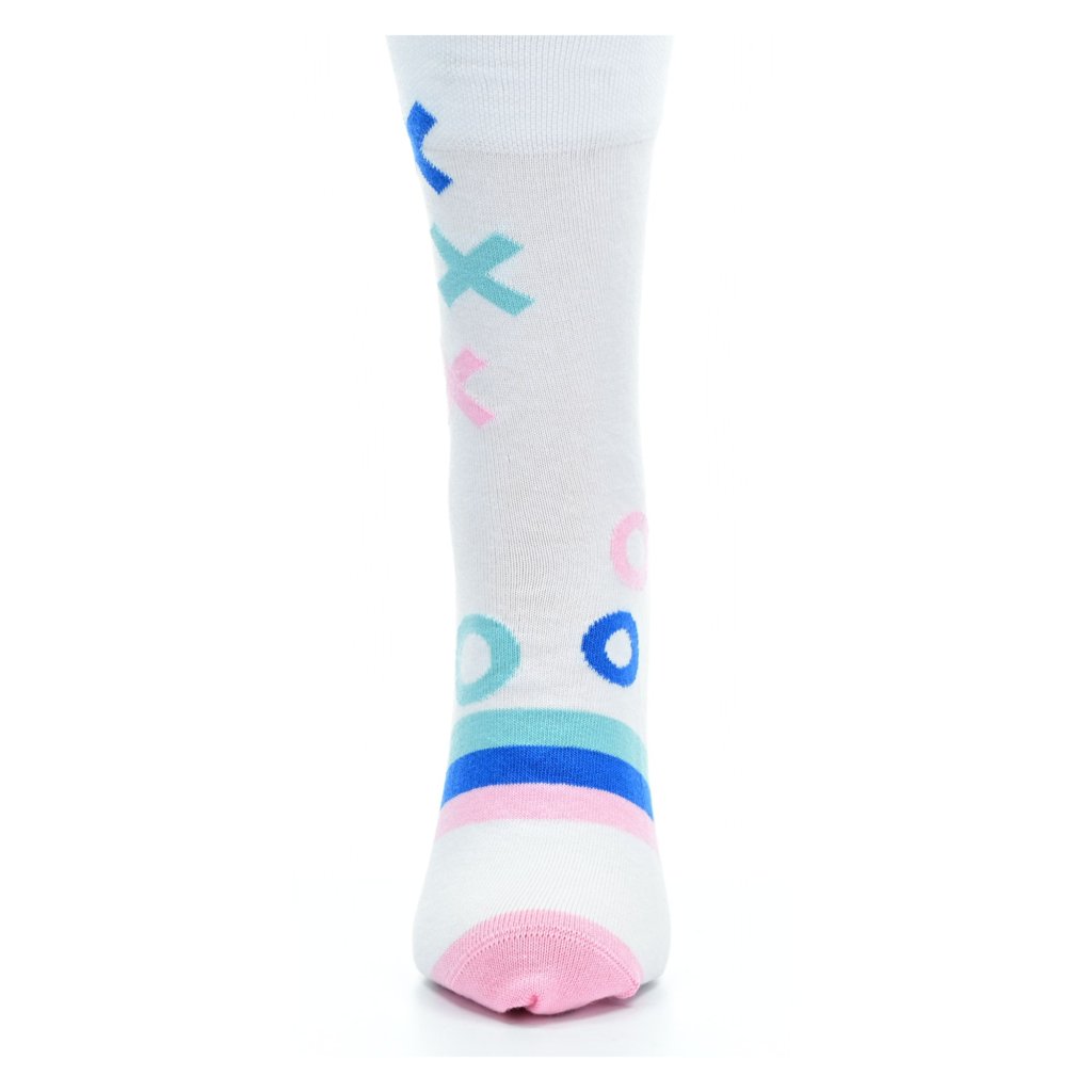 Footic Geometry Kids Barfußsocken, 2 Paare