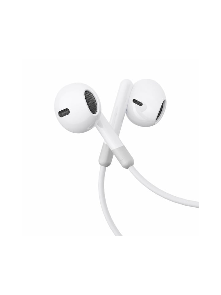 COFI 1453 Kabelgebundene In-Ear-Kopfhörer mit Miniklinke und Fernbedienung in Weiß günstig kaufen onesize