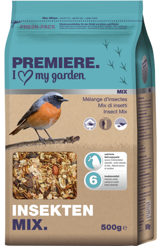 PREMIERE Wildvogelfutter PREMIERE Insekten-Mix 500g