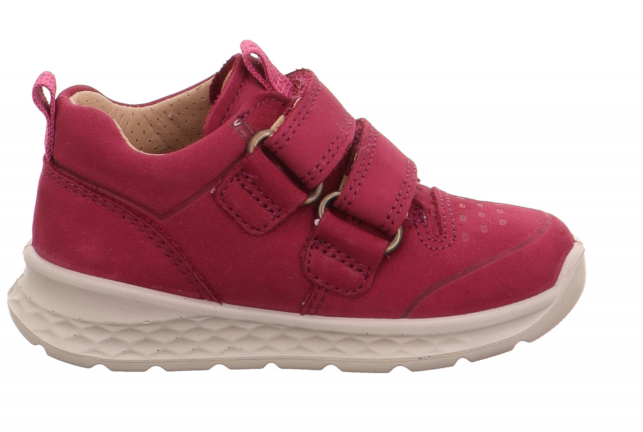 BREEZE - Rot/Rosa Sneaker low mit Klettverschluss
