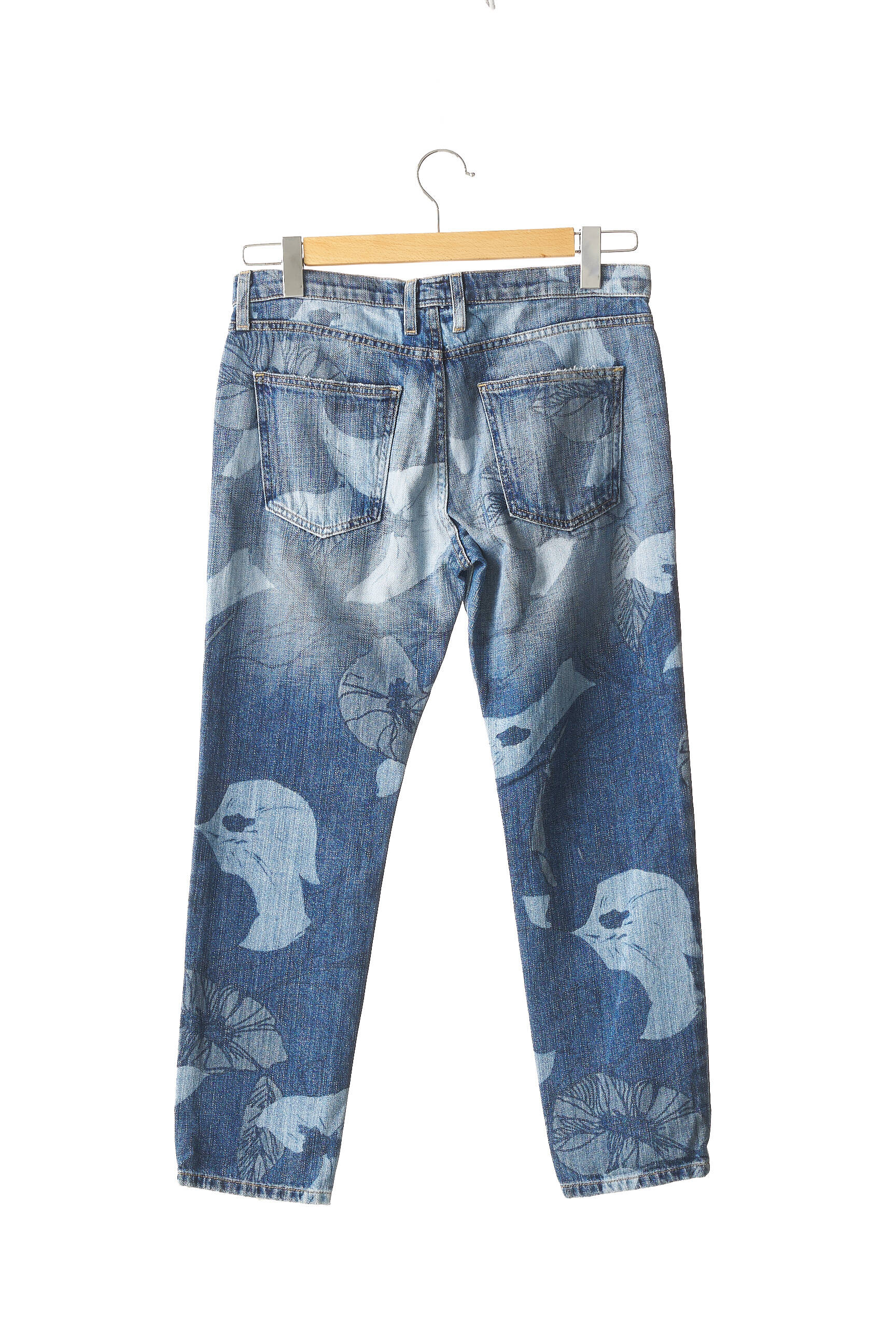 Current Elliott Jeans Coupe Slim Femme couleur bleu